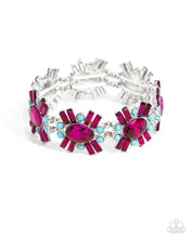 Load image into Gallery viewer, Paparazzi Bewildering Bling - Pink Bracelet
