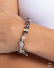 Load image into Gallery viewer, Paparazzi Eclectic Ease - Silver Bracelet
