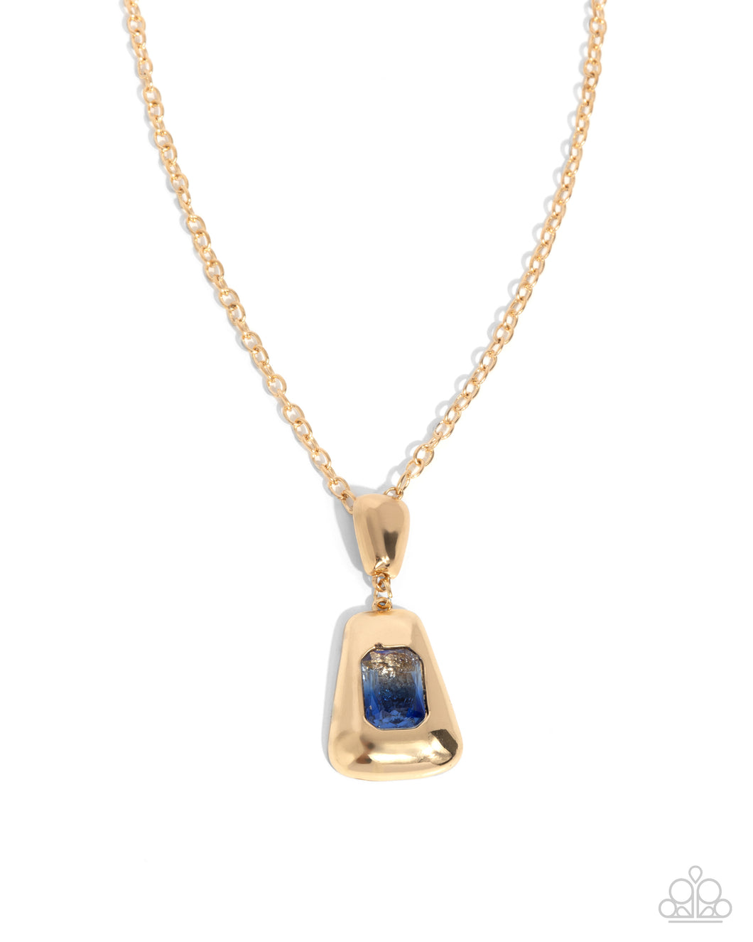 Paparazzi Pendant Promise - Blue Necklace