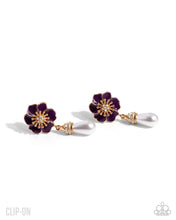 Load image into Gallery viewer, Paparazzi Regency Reign - Purple Earrings
