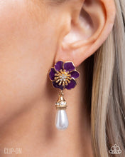 Load image into Gallery viewer, Paparazzi Regency Reign - Purple Earrings

