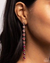 Load image into Gallery viewer, Paparazzi Opulent Ombré - Pink Earrings
