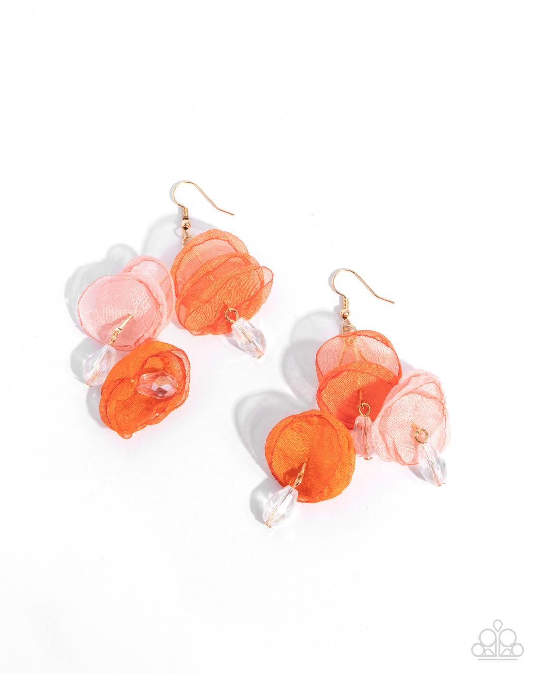 Paparazzi Wonderland Welcome - Orange Earrings