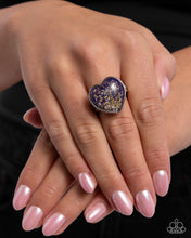 Load image into Gallery viewer, Paparazzi Smitten Season - Purple Ring
