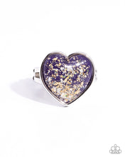Load image into Gallery viewer, Paparazzi Smitten Season - Purple Ring

