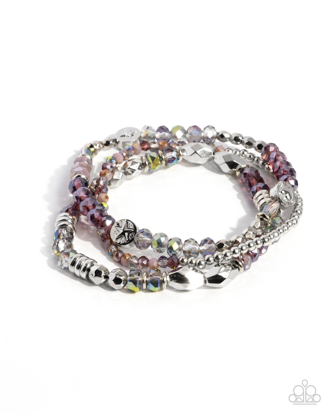 Paparazzi Stellar Salvage - Purple Bracelet