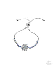 Load image into Gallery viewer, Paparazzi Snow Angel Shimmer - Blue Bracelet
