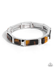 Load image into Gallery viewer, Paparazzi Acrylic Accent - Brown Bracelet
