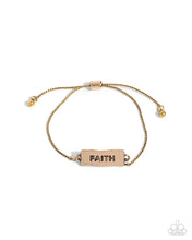Load image into Gallery viewer, Paparazzi Confession of Faith - Gold Bracelet
