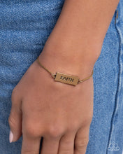 Load image into Gallery viewer, Paparazzi Confession of Faith - Gold Bracelet
