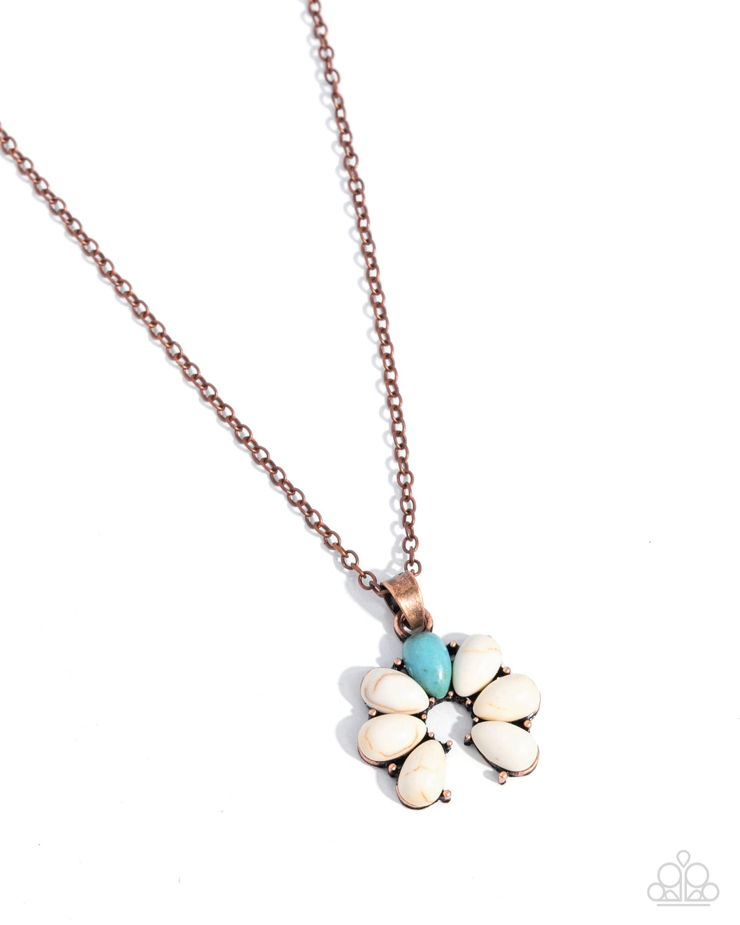 Paparazzi Highland Horseshoe - Copper Necklace