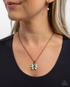 Paparazzi Highland Horseshoe - Copper Necklace
