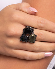 Load image into Gallery viewer, Paparazzi Aha Moment - Black Ring
