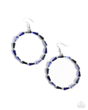 Load image into Gallery viewer, Paparazzi Bounce Around - Blue Earrings
