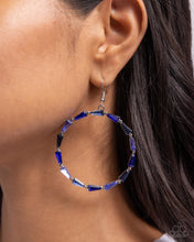 Load image into Gallery viewer, Paparazzi Bounce Around - Blue Earrings

