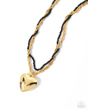 Load image into Gallery viewer, Paparazzi Falling Slowly - Gold Necklace
