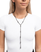 Load image into Gallery viewer, Paparazzi Elongated Element - Silver Necklace
