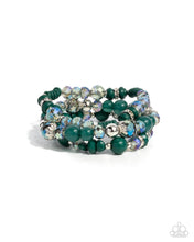 Load image into Gallery viewer, Paparazzi Complimentary Chic - Green Bracelet
