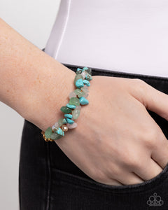 Paparazzi Stony Salvage - Multi Bracelet