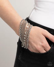 Load image into Gallery viewer, Paparazzi Executive Extravagance - White Bracelet
