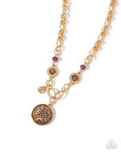 Load image into Gallery viewer, Paparazzi FLECKS Big Thing - Purple Necklace
