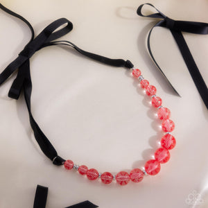 Paparazzi Lace Maker - Red Necklace