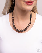 Load image into Gallery viewer, Paparazzi Lace Maker - Black Necklace
