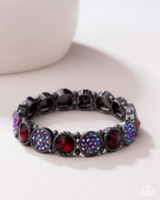 Load image into Gallery viewer, Paparazzi Take A Moment To Reflect - Red Bracelet
