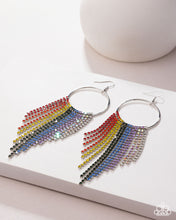 Load image into Gallery viewer, Paparazzi Streamlined Shimmer - Multi Earrings
