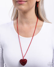 Load image into Gallery viewer, Paparazzi Smitten Sensation - Red Necklace
