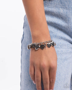 Paparazzi Charming Change - Silver Bracelet