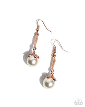 Load image into Gallery viewer, Paparazzi Royal Rarity - Copper Earrings
