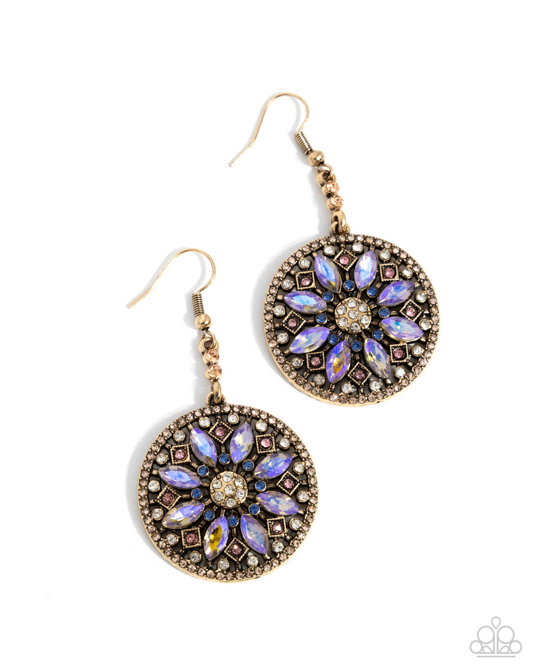 Paparazzi Cathedral Chic - Multi Earrings