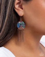 Load image into Gallery viewer, Paparazzi Disc Destiny - Copper Earrings
