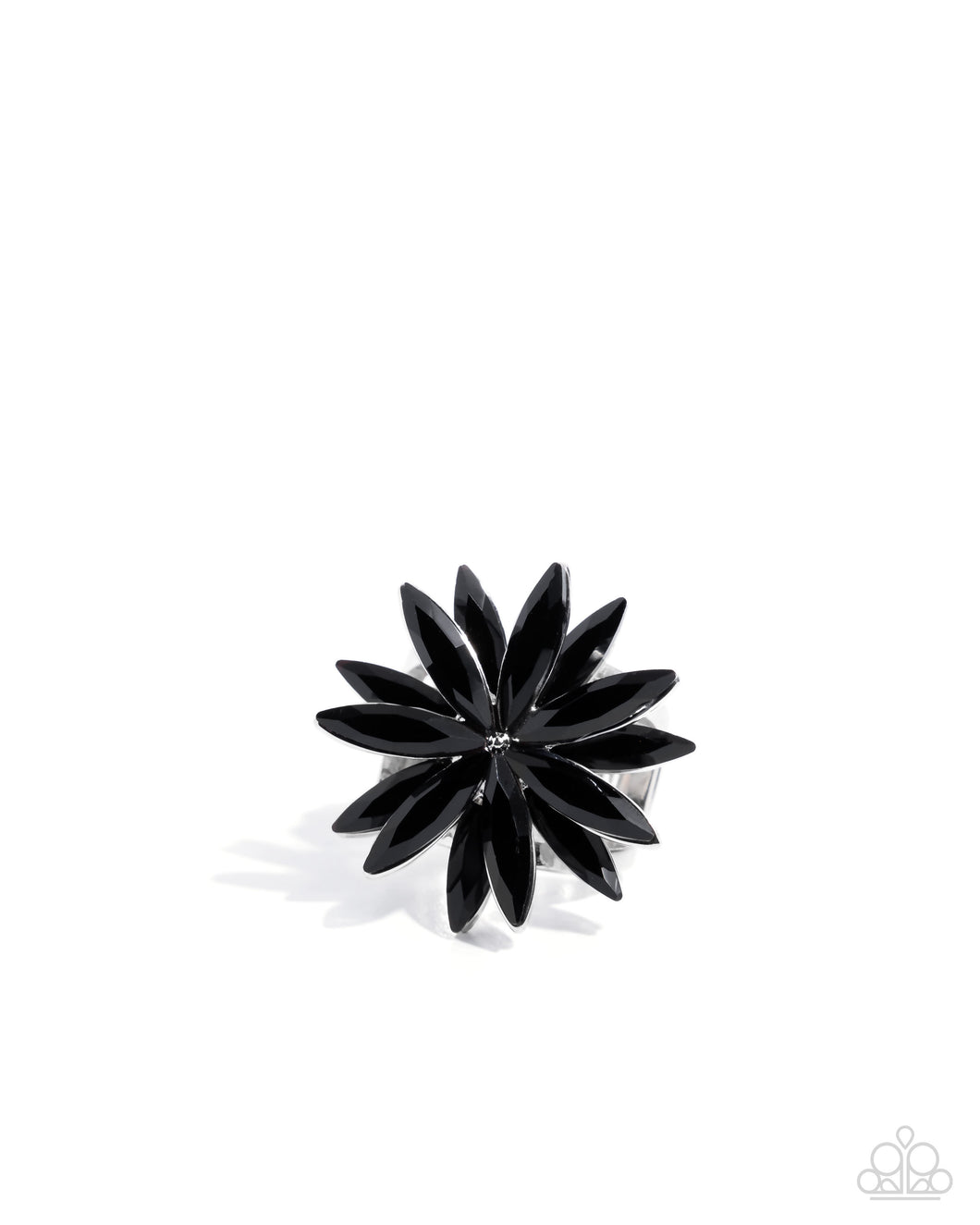 Paparazzi Sophisticated Shine - Black Ring