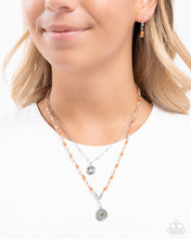 Load image into Gallery viewer, Paparazzi Daring Degree - Orange Necklace
