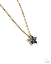 Load image into Gallery viewer, Paparazzi Lone Star Story - Black Necklace
