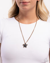 Load image into Gallery viewer, Paparazzi Lone Star Story - Black Necklace
