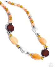 Load image into Gallery viewer, Paparazzi Colorful Century - Orange Necklace
