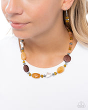 Load image into Gallery viewer, Paparazzi Colorful Century - Orange Necklace
