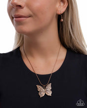 Load image into Gallery viewer, Paparazzi Magical Metamorphosis - Copper Necklace
