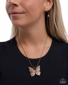 Paparazzi Magical Metamorphosis - Copper Necklace