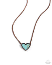 Load image into Gallery viewer, Paparazzi Complete Look Copper Heart Set
