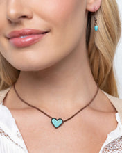 Load image into Gallery viewer, Paparazzi Complete Look Copper Heart Set
