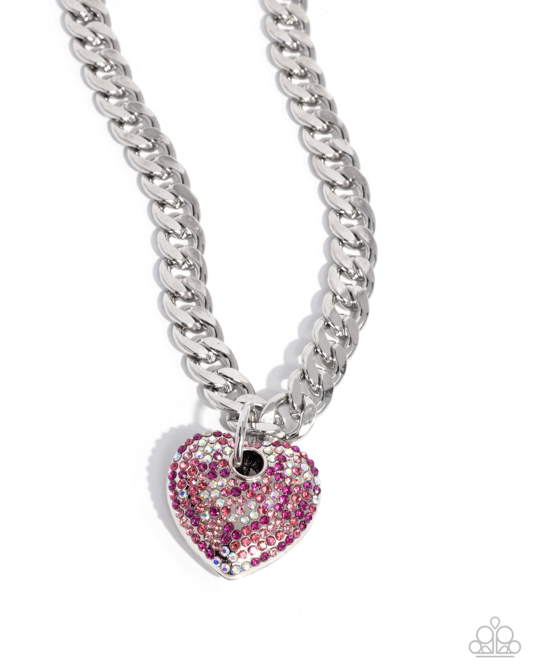 Paparazzi Ardent Affection - Pink Necklace