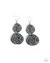 Load image into Gallery viewer, Paparazzi Garden Pavement - Blue Earrings

