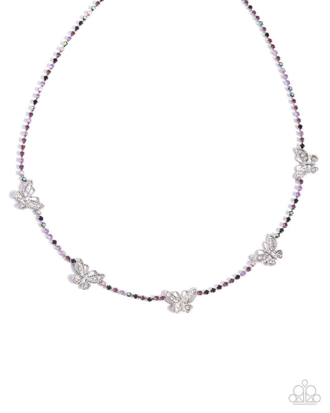 Paparazzi FANCIFUL of Life - Purple Necklace