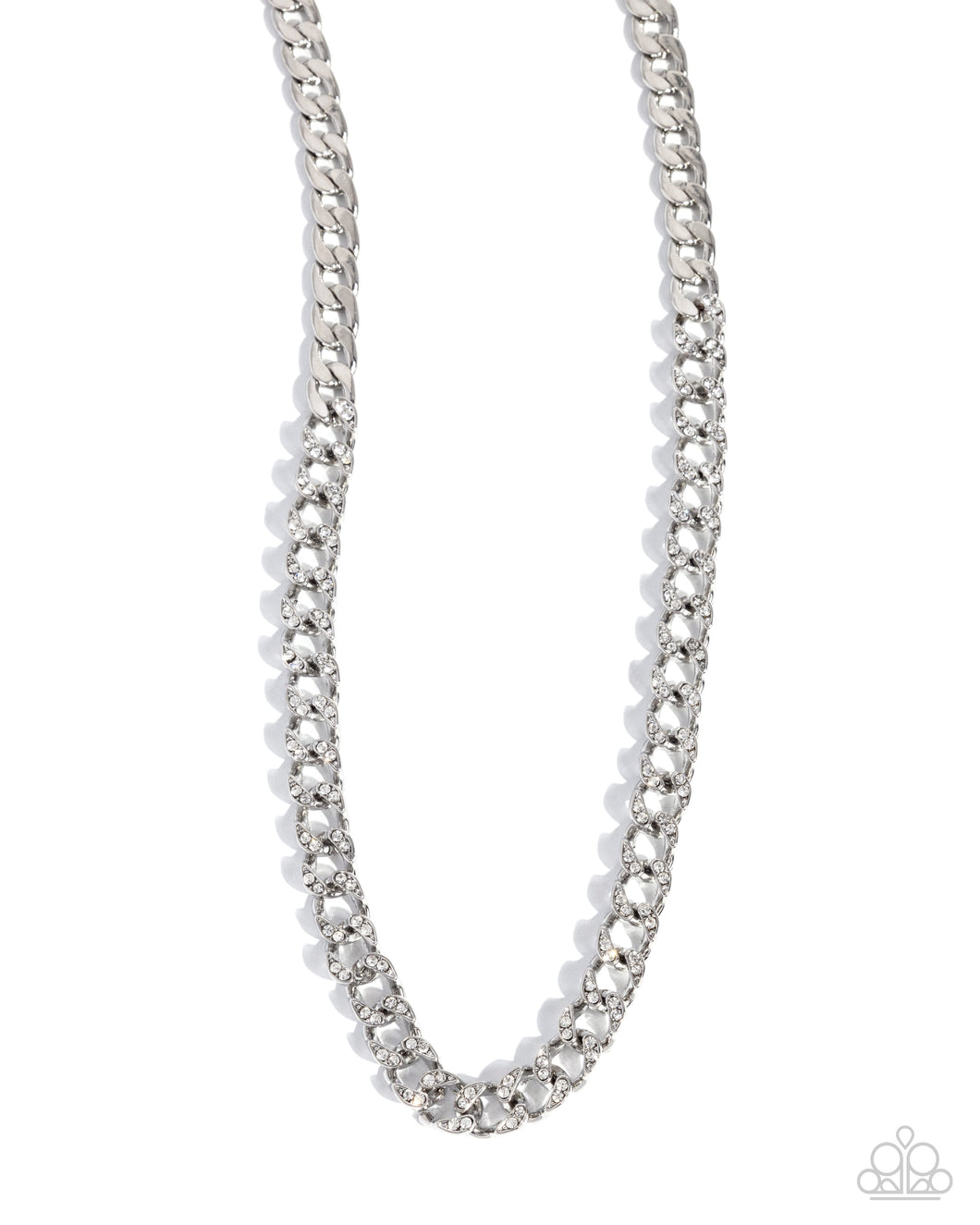 Paparazzi Modular Maven - White Necklace