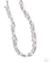 Load image into Gallery viewer, Paparazzi Pearl Pace - White Necklace
