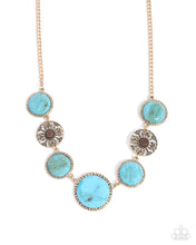 Load image into Gallery viewer, Paparazzi Gentle Glam - Blue Necklace
